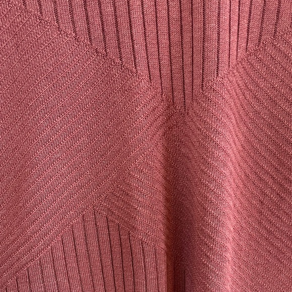 Alfred Dunner Dusty Rose Textured Short Sleeve Shirt Size Large Petite - Picture 6 of 7